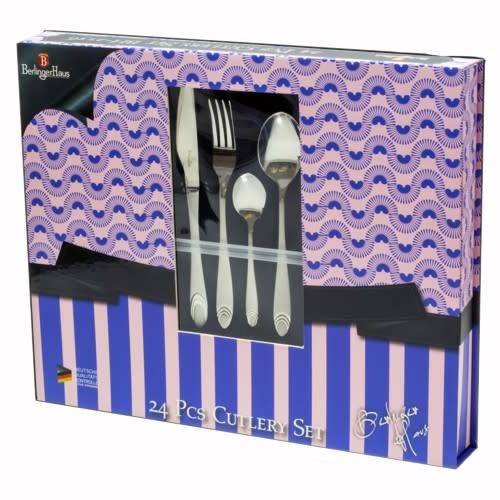 Berlinger Haus 24-Piece Cutlery Set - Satin Finish