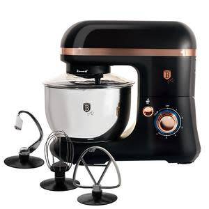 Berlinger Haus 650W Turbo Kitchen Stand Mixer - Black Rose