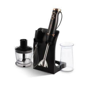 Berlinger Haus 5-Piece Hand Blender Set - Black Rose Collection,BH-9049