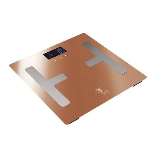 Berlinger Haus 150kg Smart Digital Body Fat Bathroom Scale - Rose Gold