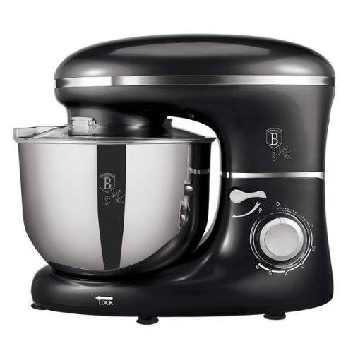 BERLINGER HAUS 1300W HEAVY DUTY KITCHEN MACHINE - BLACK ROSE COLLECTION