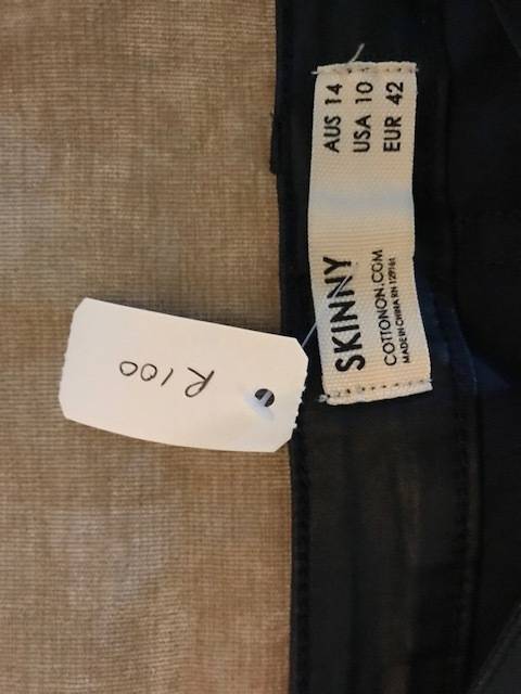 Cotton On Skinny Dark Blue Pants