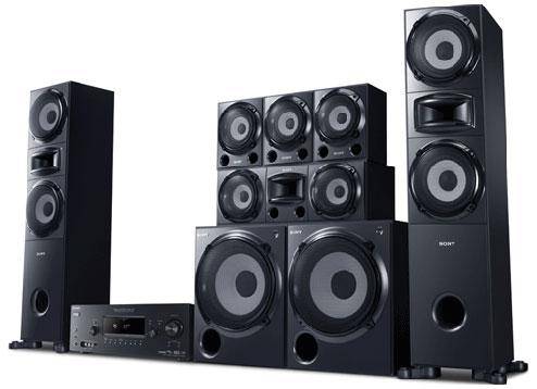 Sony A/V hometheatre STR-KM 5000 6.2 HDMI amplifier and speaker set with subwoofer