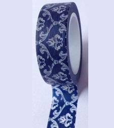Navy Pattern Washi Tape