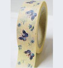 Yellow Butterfly Washi Tape