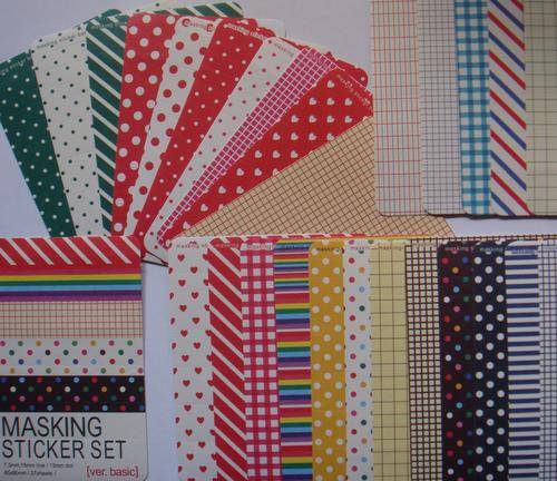 Washi Tape Sticker Set