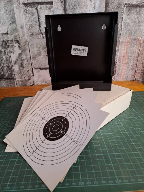 Air rifle flat trap +5 x targets