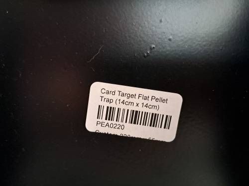 Air rifle flat trap +5 x targets