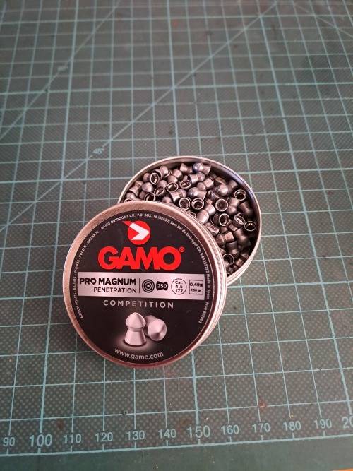 Air rifle pellets 4.5 cal Gamo pro magnum