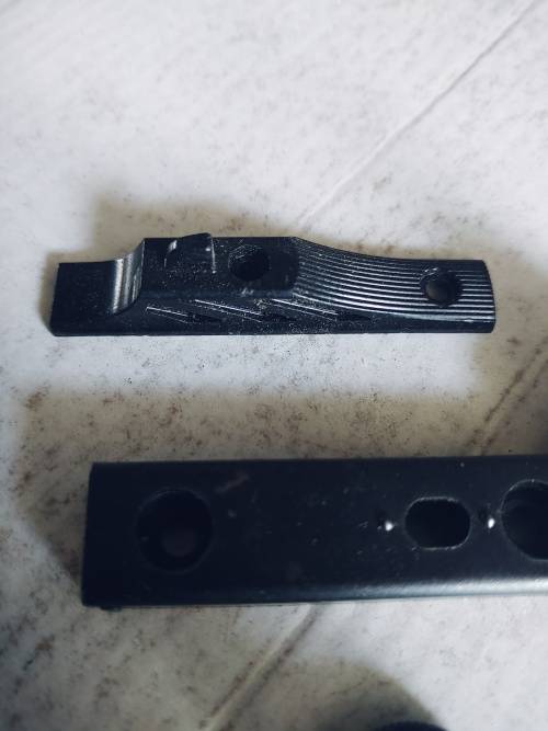 Air rifle Sights feont and rear