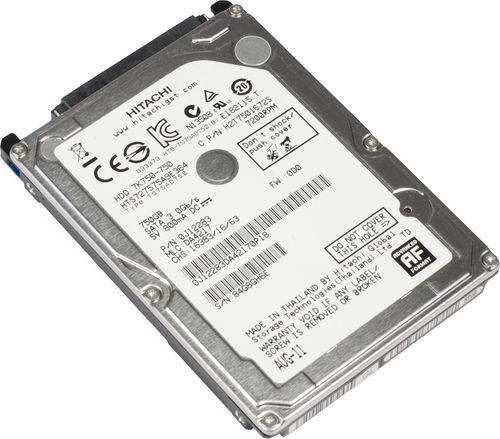 Hitachi Travelstar 500 GB 2.5" Internal Hard Drive For Notebook