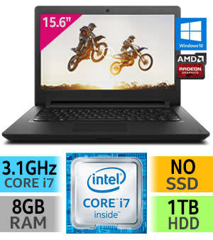 **HUGE GAMING SPEC**Lenovo IdeaPad 110**6th gen i7**8GB RAM**1TB**AMD RADEON R5 GPU**