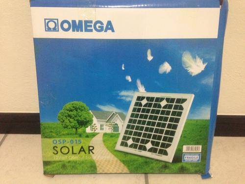 OMEGA 12V output solar panel 15w