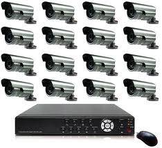 16 Channel CCtv Security System includes 800TVL Cameras & Accessories HDMI smartphone + online view