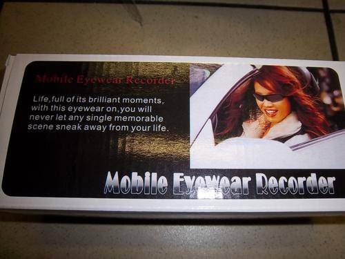 SPY SUNGLASSES VIDEO CAMERA