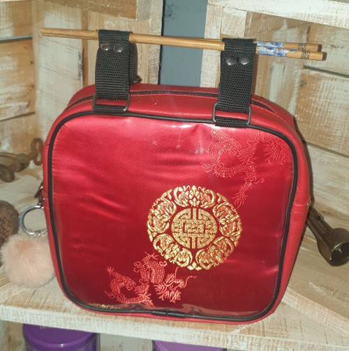 Hand Stitched Chinese Theme Handbag