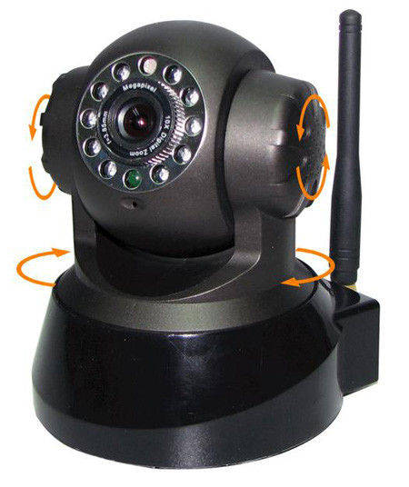 Wifi IP Camera. View and control it from your Computer anywhere in the world.