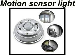 6x LED Motion Sensor light with Magnatised Backing!