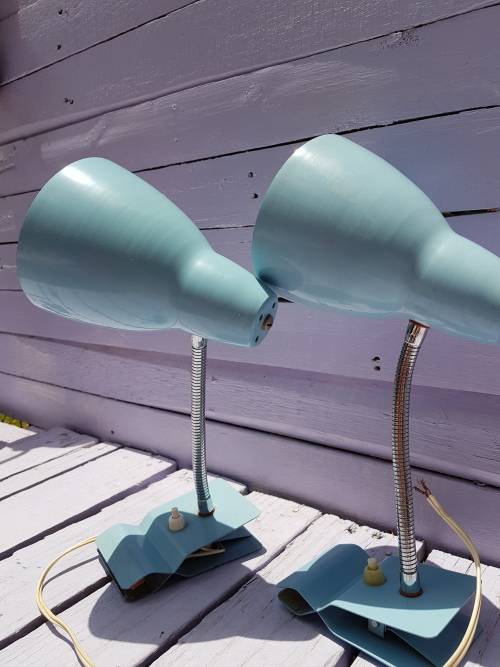 Set of two Vintage desk lamps