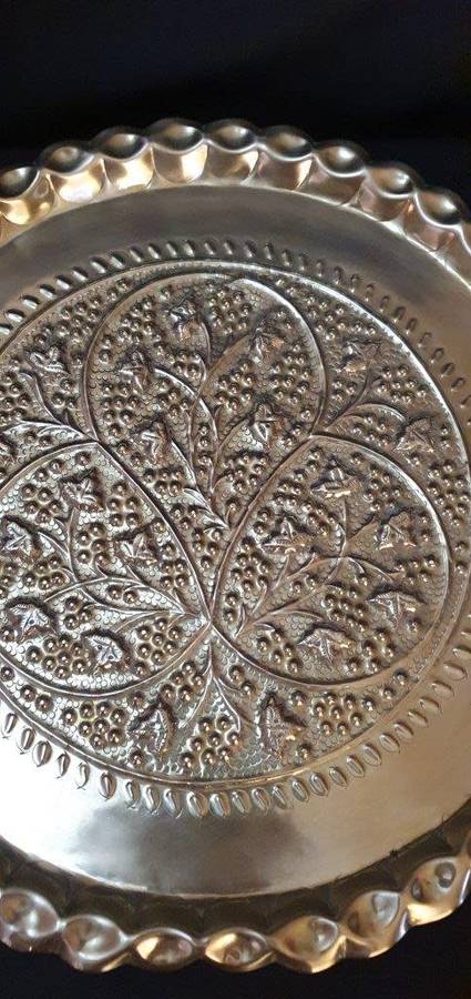 Beautiful Vintage Round Brass Wall Decor 45 cm Diamete
