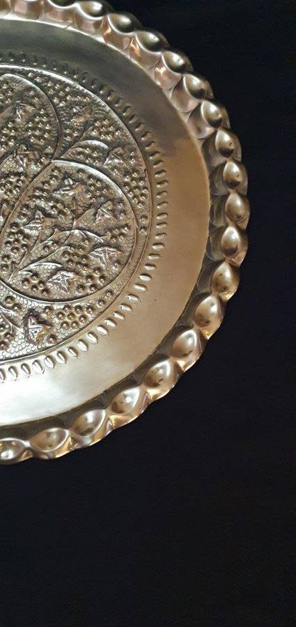Beautiful Vintage Round Brass Wall Decor 45 cm Diamete