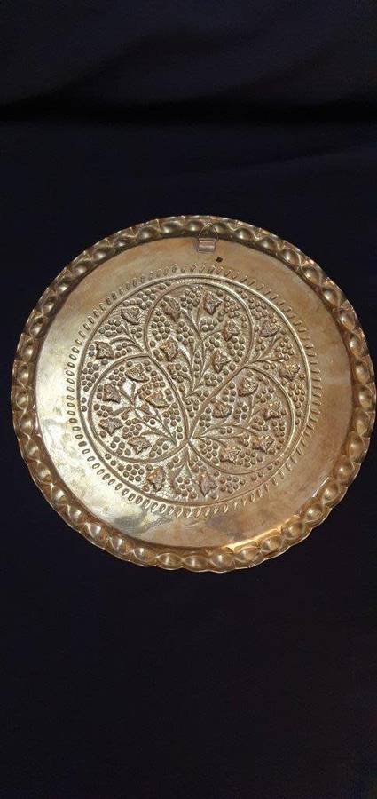 Beautiful Vintage Round Brass Wall Decor 45 cm Diamete