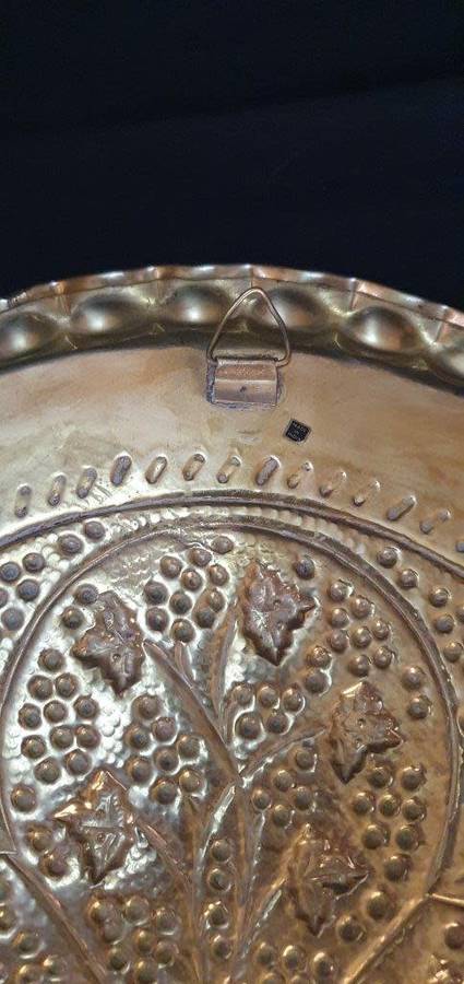 Beautiful Vintage Round Brass Wall Decor 45 cm Diamete