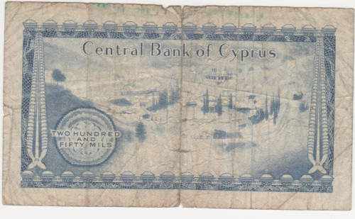 #CRAZY R1 START# Cyprus 250mils 1978