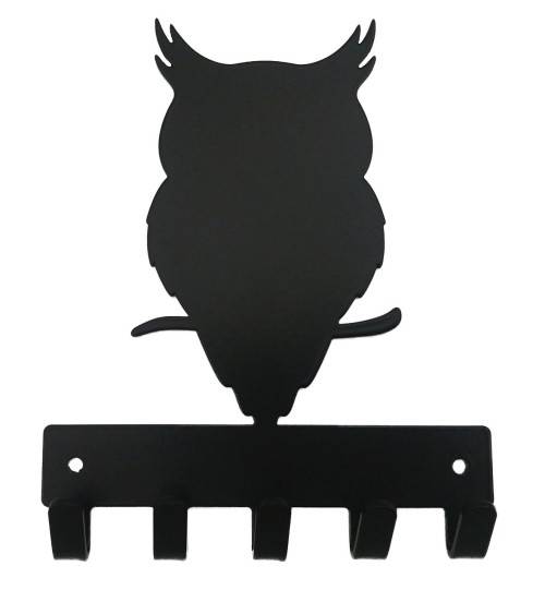 Owl Key & Leash Holder - 5 Hooks