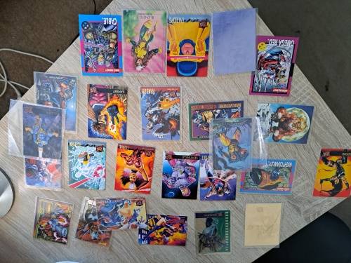 Marvel X Men Comic Book Card Collection