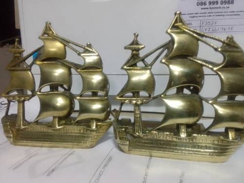 Beautiful Brass bookends