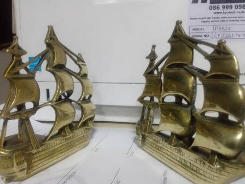 Beautiful Brass bookends