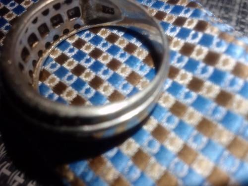 Sterling silver ring. Size Q