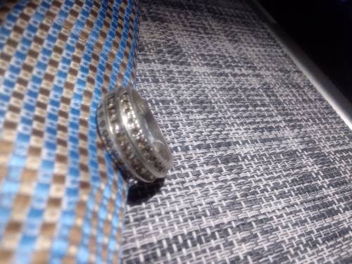 Sterling silver ring. Size Q