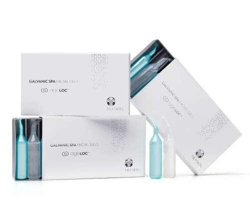 GALVANIC SPA FACIAL GELS WITH AGELOC  3 BOXES OF GELS