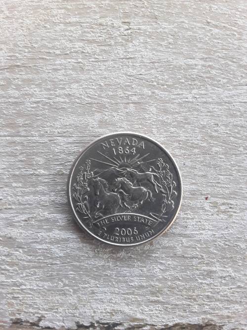 USA STATE QUARTERS 2006 D NEVADA