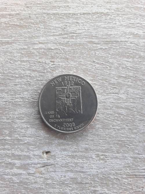 USA STATE QUARTERS 2008 P NEW MEXICO