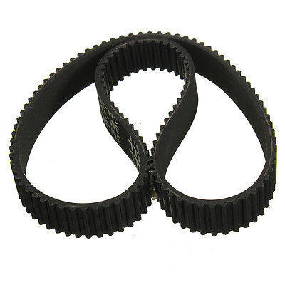 Escooter Electric Scooter 120W Replacement Belt 384mm Length Drive Belt HTD 384-3M-12