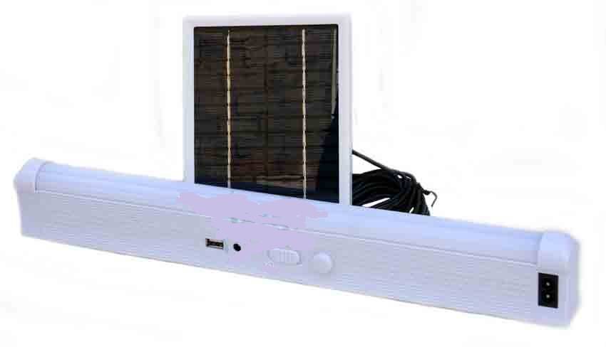 Rechargeable LED Light with Solar Panel