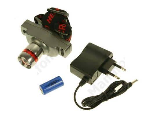 RECHARGABLE LED HEAD LIGHT -3 FUNCTION WITH TELESCOPIC DIMMING