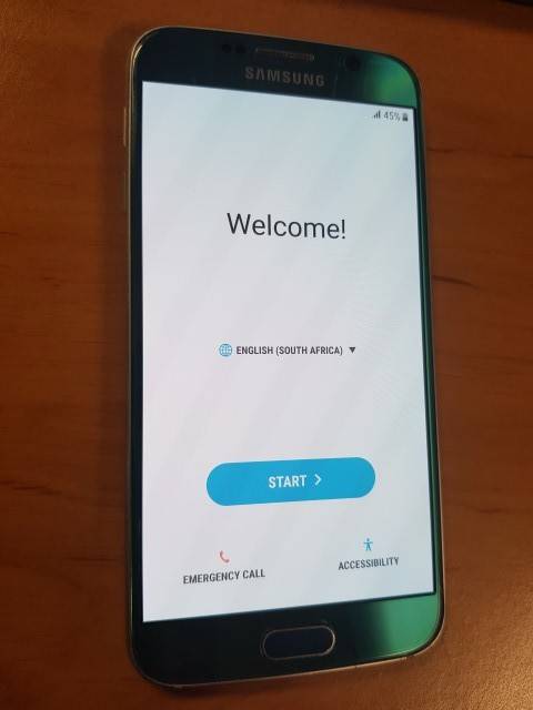 Samsung S6 32G Blue