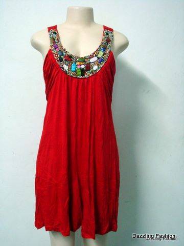 EXQUISTE BEADED RED TOP (ASSORTED SIZES) WAS R165 ON SALE NOW R120!!!!!