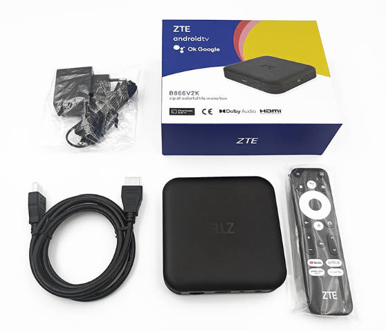 4K Volkano X ZTE Google Android Box VK-B866V2K-BK