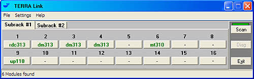 TERRA CMH-3000 Digital modular headend (CT 120B and RD 110B available)