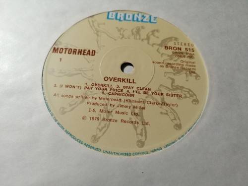 Motörhead  Overkill