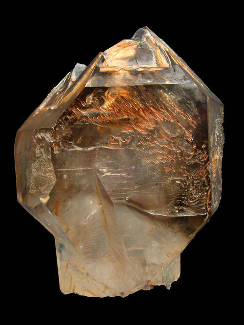 Light Smoky Window Quartz Scepter. Brandberg, Namibia. 148gr.