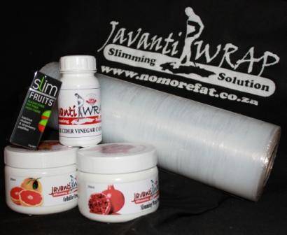 Lose up to 25cm in 1 hour! -Javanti Wrap Slimming Solution! All Natural Products Full 5 week pack!