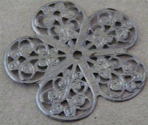 Flower Metal Filigree Embellishments 36 mm