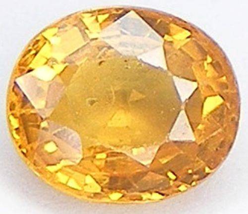 NATURAL YELLOW SAPPHIRE FROM BANGKAJA CHANTABURI THAILAND