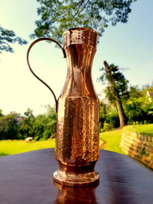 2 Vintage Copper Urns